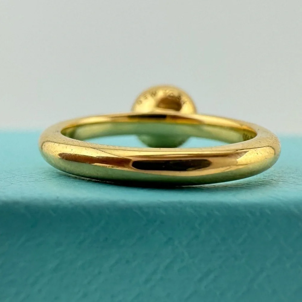 Tiffany & Co. 8mm Hardwear Ball Ring in 18k Yellow Gold, Retired